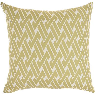 Waverly Pillows Leaf Storm Indoor Outdoor Throw Pillow