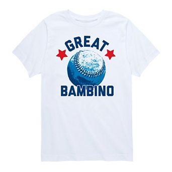 Boys 8-20 Baseball Great Bambino Tee