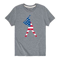 Men's Chicago Cubs Nike White Americana Flag T-Shirt