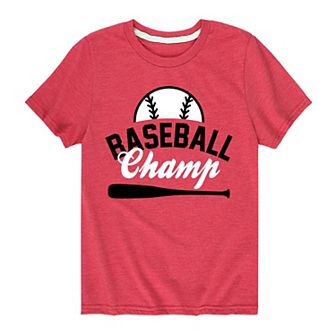 Boys 8-20 Baseball Champ Tee
