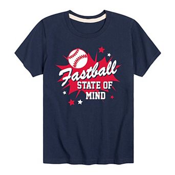 Boys 8-20 Fastball State Of Mind Tee