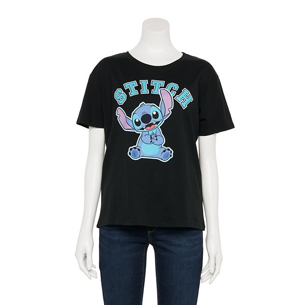 Disney's Lilo & Stitch Juniors' Stitch Varsity Graphic Tee