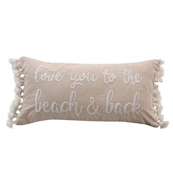 Levtex Home Palmira Beach & Back Feather-fill Throw Pillow