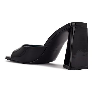 Nine West You Go Women's Heeled Slide Sandals