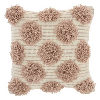 Mina Victory Life Styles Tufted Indoor Throw Pillow