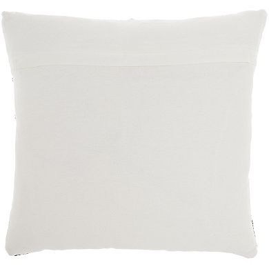 Mina Victory Woven And Stitched Indoor Outdoor Throw Pillow