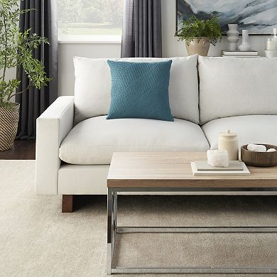 Mina Victory Life Styles Woven Diagonal Indoor Throw Pillow