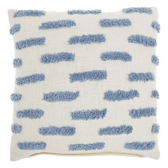 Mina Victory Life Styles Tufted Lines Indoor Throw Pillow