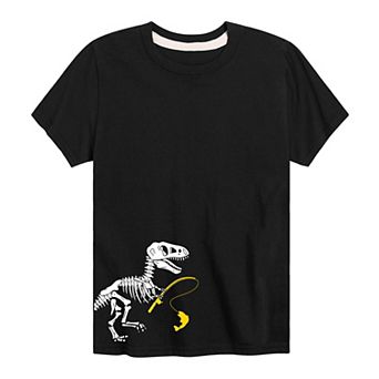 Boys 8-20 T Rex Fishing Tee