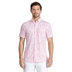 Men's New York Yankees Tommy Bahama Navy Flamingo King Button-Up Shirt