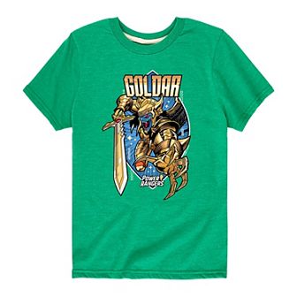 Boys 8-20 Power Rangers Goldar Tee