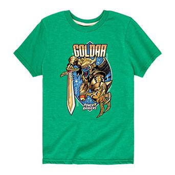Boys 8-20 Power Rangers Goldar Tee