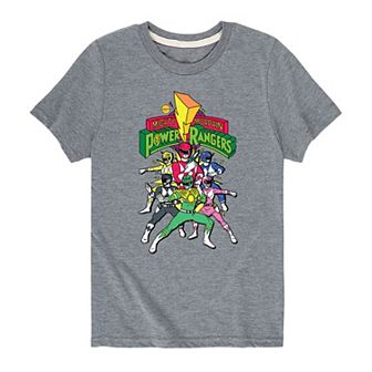 Boys 8-20 Power Rangers Group Tee