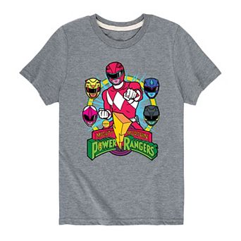 Boys 8-20 Power Rangers Mighty Morphin Tee