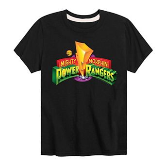Boys 8-20 Power Rangers Retro Logo Tee