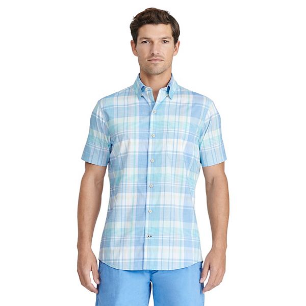 Men's IZOD Classic Plaid Breeze Button Front