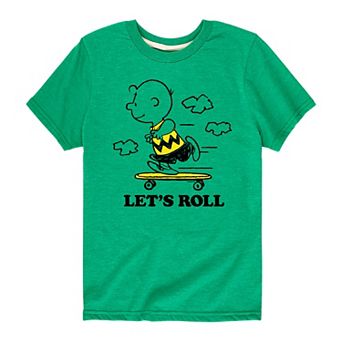 Boys 8-20 Peanuts Charlie Brown Summer Tee