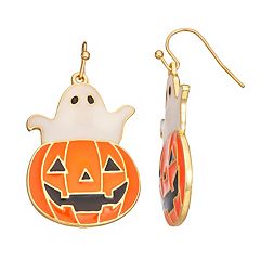 Ghost Pumpkin Earrings