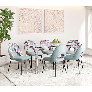 Bethpage Dining Chair Tropical 2-piece Set