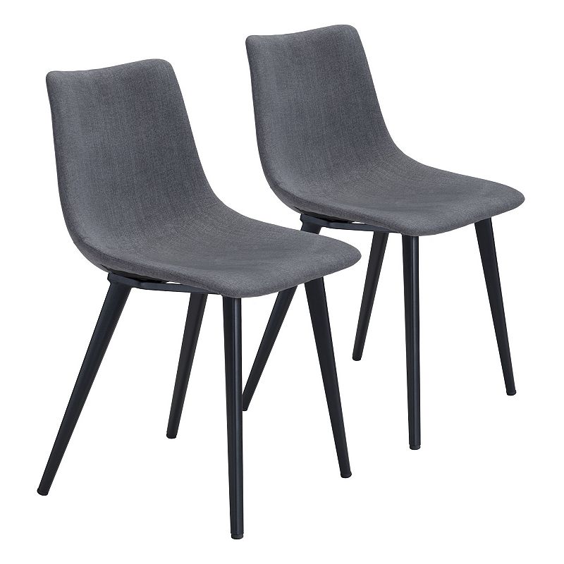 Daniel Dining Chair 2-piece Set, Grey