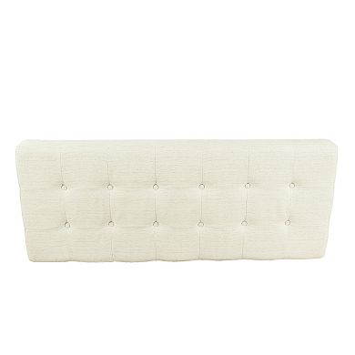 HomePop Tufted Bench