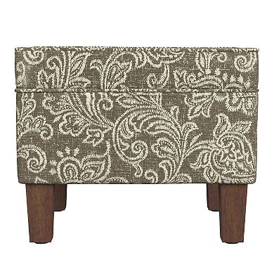 HomePop Hidden Storage Ottoman