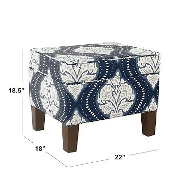 HomePop Hidden Storage Ottoman
