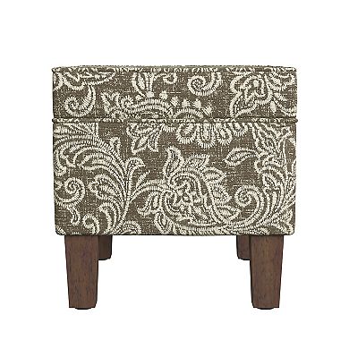 HomePop Hidden Storage Ottoman