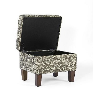 HomePop Hidden Storage Ottoman