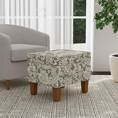 HomePop Hidden Storage Ottoman