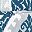 Blue Ikat