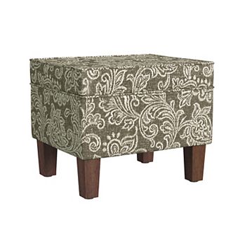 HomePop Hidden Storage Ottoman