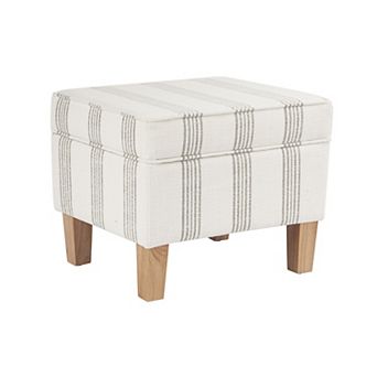 HomePop Hidden Storage Ottoman