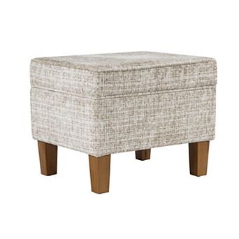 HomePop Hidden Storage Ottoman