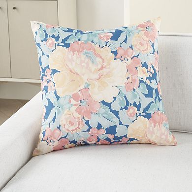 Waverly Blossom Boutique Indoor Outdoor Throw Pillow