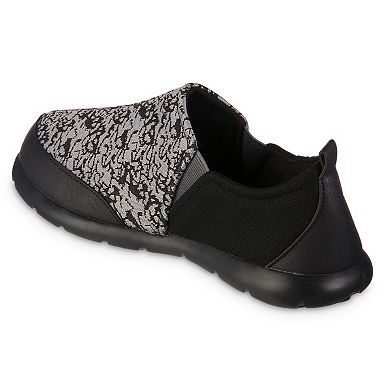 isotoner Men's Zenz Sport Knit Twin Gore Closed Back Shoes