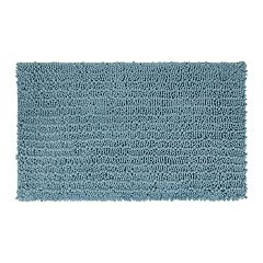 Mohawk Home Pure perfection 17-in x 24-in Turquoise Nylon Bath Rug in the Bathroom  Rugs & Mats department at