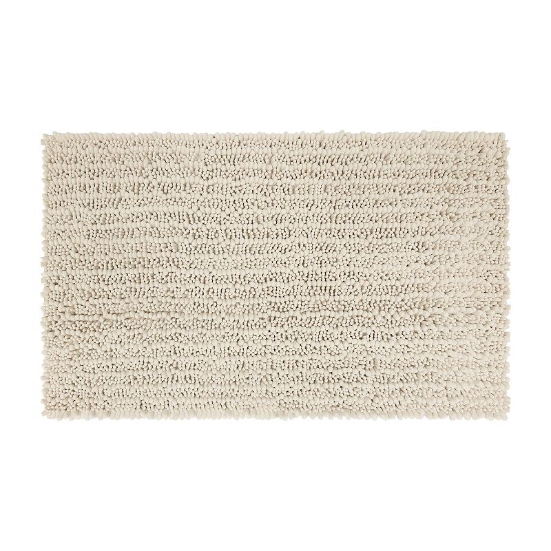 Mohawk Home Metaphor Polyester Bath Mat  Parchment  1  5  X 2