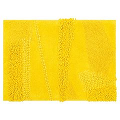 Yellow bath best sale towels and rugs