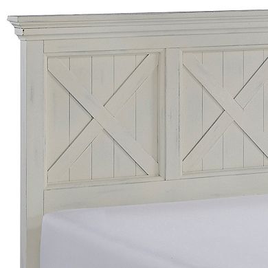 homestyles Seaside Lodge Rustic Bed