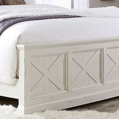 homestyles Seaside Lodge Rustic Bed