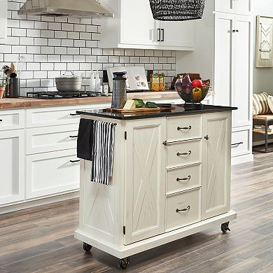 homestyles Seaside Lodge Kitchen Cart