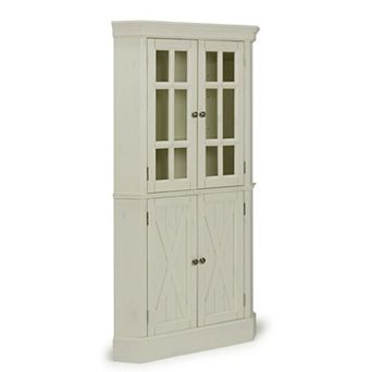 homestyles Seaside Lodge Corner China Cabinet