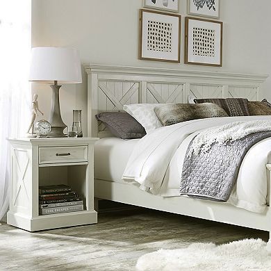 homestyles Seaside Lodge Headboard & Nightstand 2-piece Set