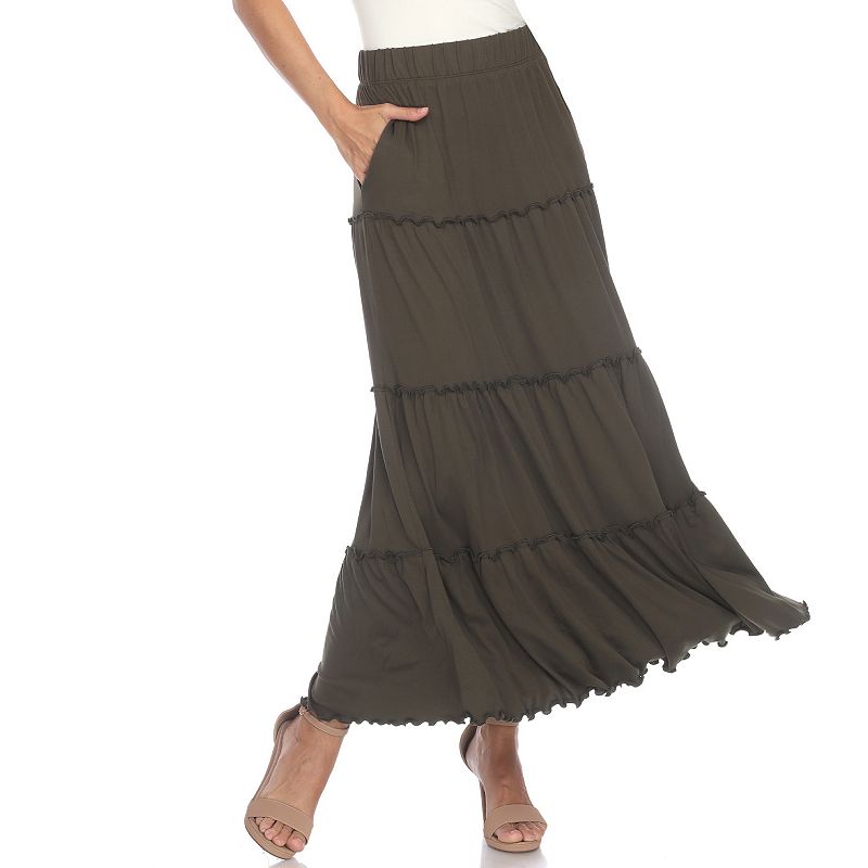 Black maxi skirt outlet kohls