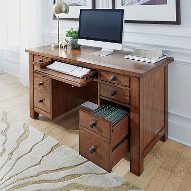 homestyles Tahoe File Drawer Desk