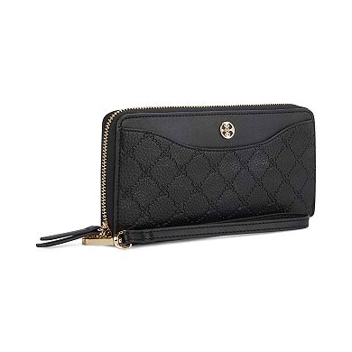 Nine West Astoria Zip-Around Wallet with Wristlet