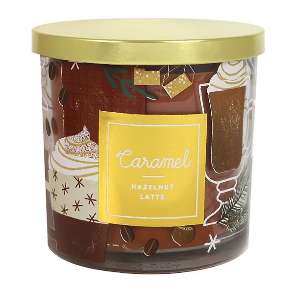 Sonoma Goods For Life® Caramel Hazelnut Latte Candle Jar