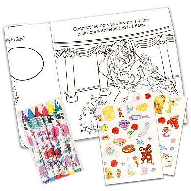 Disney Princess Color & Sticker Activity Set