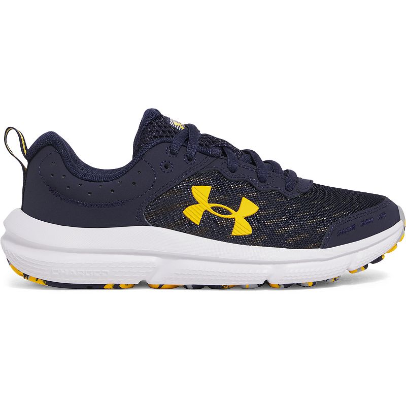 Under Armour Assert 10 Big Kids Running Shoes, Boy's, Size: 5, Black Gold